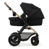 CĂRUCIOR MULTIFUNCTIONAL KINDERKRAFT MOOV 2 AIR 4IN1 PURE BLACK