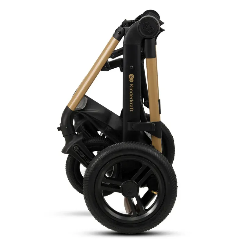 CĂRUCIOR MULTIFUNCTIONAL KINDERKRAFT MOOV 2 AIR 4IN1 PURE BLACK