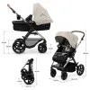 CĂRUCIOR 3 IN 1 KINDERKRAFT MOOV 2, MOONLIGHT GREY