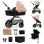 CĂRUCIOR MULTIFUNCTIONAL KINDERKRAFT MOOV 2 EVA 4IN1 SAND BEIGE