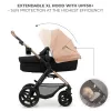 CĂRUCIOR MULTIFUNCTIONAL KINDERKRAFT MOOV 2 EVA 4IN1 SAND BEIGE