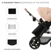 CĂRUCIOR MULTIFUNCTIONAL KINDERKRAFT MOOV 2 EVA 4IN1 SAND BEIGE