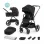 CĂRUCIOR MULTIFUNCTIONAL 2IN1 KINDERKRAFT NEA NIGHT BLACK