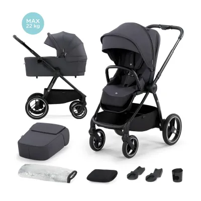 CĂRUCIOR MULTIFUNCTIONAL 2IN1 KINDERKRAFT NEA DARK GREY