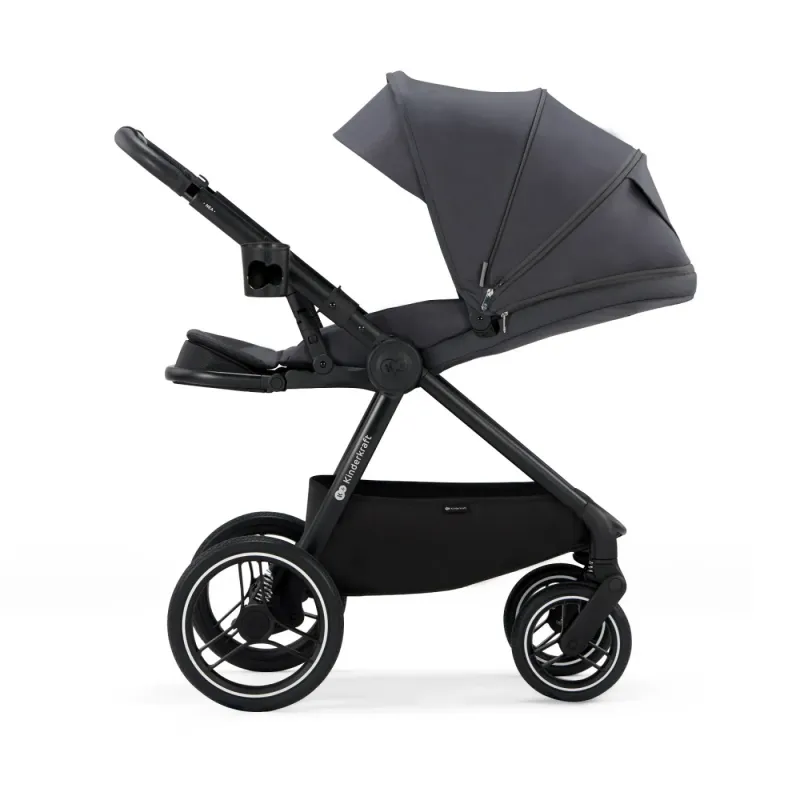 CĂRUCIOR MULTIFUNCTIONAL 2IN1 KINDERKRAFT NEA DARK GREY