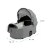 CĂRUCIOR Kinderkraft NEA - 2in1 - Platinum Grey