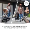 CĂRUCIOR KINDERKRAFT NEWLY, 3 IN 1, BEJ