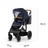 CĂRUCIOR 3 IN 1 KINDERKRAFT PRIME 2 3IN1 MINK PRO NAVY