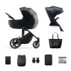 CĂRUCIOR 2 IN 1 KINDERKRAFT PRIME 2, VENEZIAN BLACK