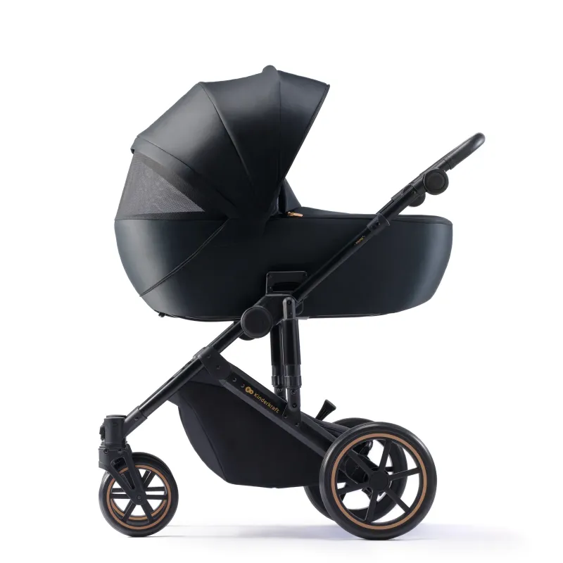 CĂRUCIOR 2 IN 1 KINDERKRAFT PRIME 2, VENEZIAN BLACK