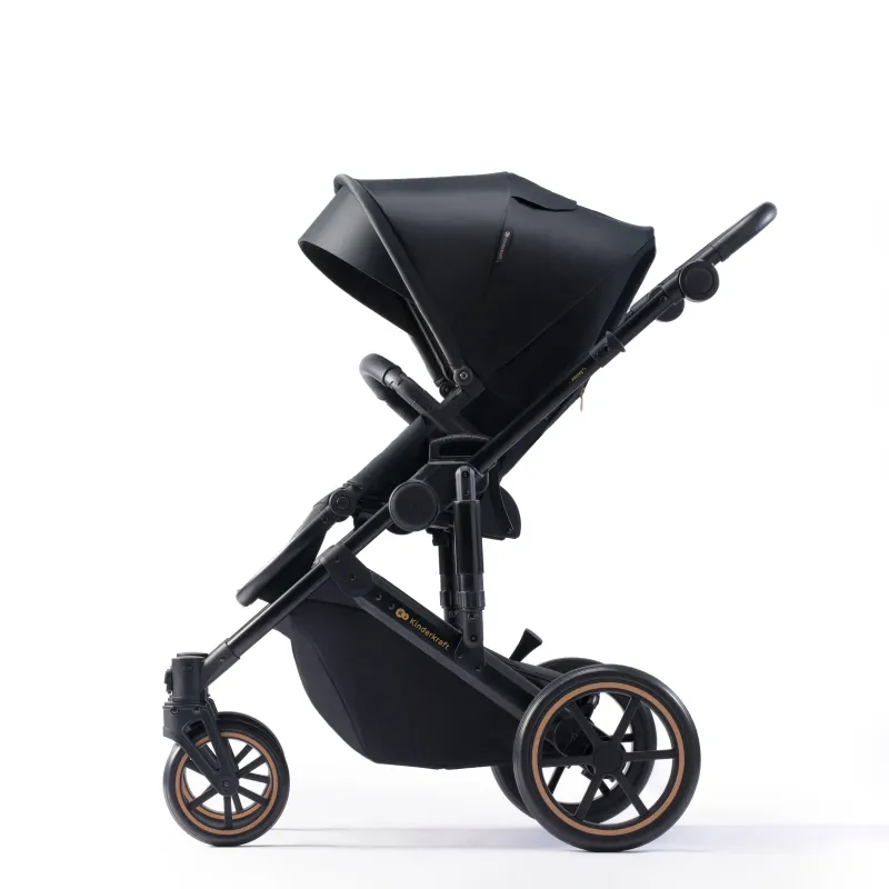 CĂRUCIOR 2 IN 1 KINDERKRAFT PRIME 2, VENEZIAN BLACK