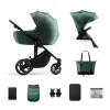 CĂRUCIOR 2 IN 1 KINDERKRAFT PRIME 2, DARK GREEN