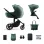 CĂRUCIOR 2 IN 1 KINDERKRAFT PRIME 2, DARK GREEN