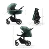 CĂRUCIOR 2 IN 1 KINDERKRAFT PRIME 2, DARK GREEN