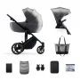 CĂRUCIOR 2 IN 1 KINDERKRAFT PRIME 2, SHADOW GREY