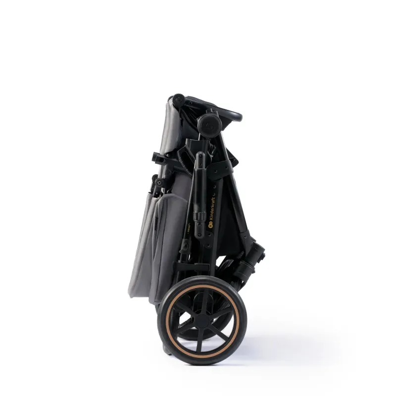 CĂRUCIOR 2 IN 1 KINDERKRAFT PRIME 2, SHADOW GREY