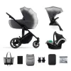 CĂRUCIOR 3 IN 1 KINDERKRAFT PRIME 2 3IN1 MINK PRO GREY