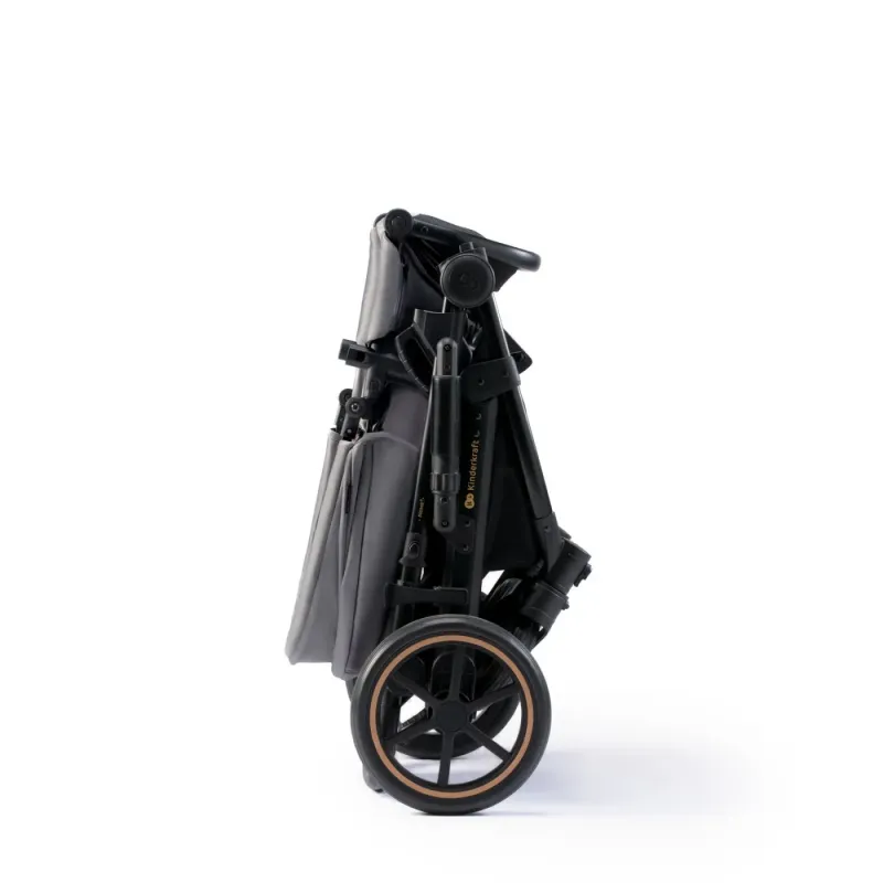 CĂRUCIOR 3 IN 1 KINDERKRAFT PRIME 2 3IN1 MINK PRO GREY
