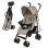 CĂRUCIOR SPORT KINDERKRAFT TIK, TIP UMBRELA,  STONE BEIGE