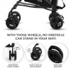 CĂRUCIOR SPORT KINDERKRAFT TIK, TIP UMBRELA,  STONE BEIGE
