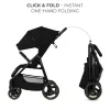CĂRUCIOR SPORT KINDERKRAFT TRIG3 ONYX BLACK