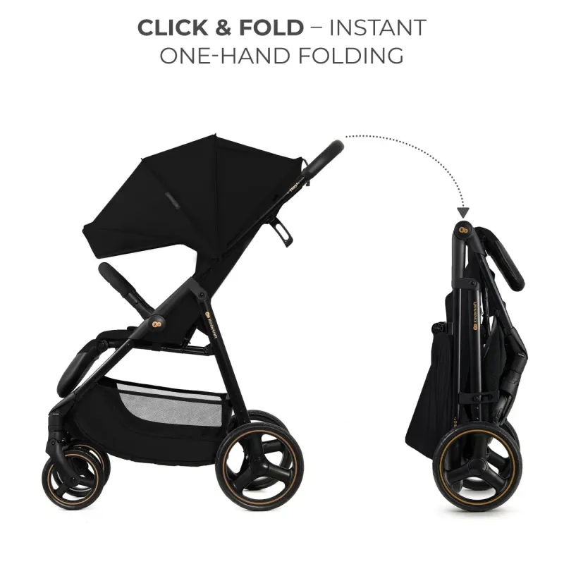 CĂRUCIOR SPORT KINDERKRAFT TRIG3 ONYX BLACK