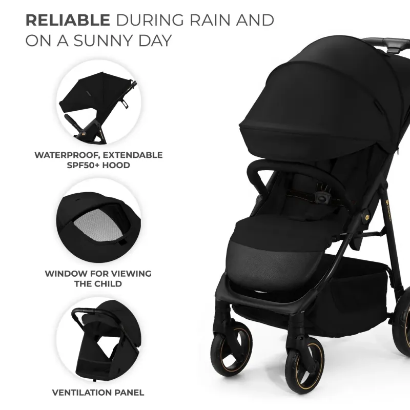 CĂRUCIOR SPORT KINDERKRAFT TRIG3 ONYX BLACK