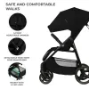 CĂRUCIOR SPORT KINDERKRAFT TRIG3 ONYX BLACK