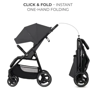 CĂRUCIOR SPORT KINDERKRAFT TRIG3 GRANITE GREY