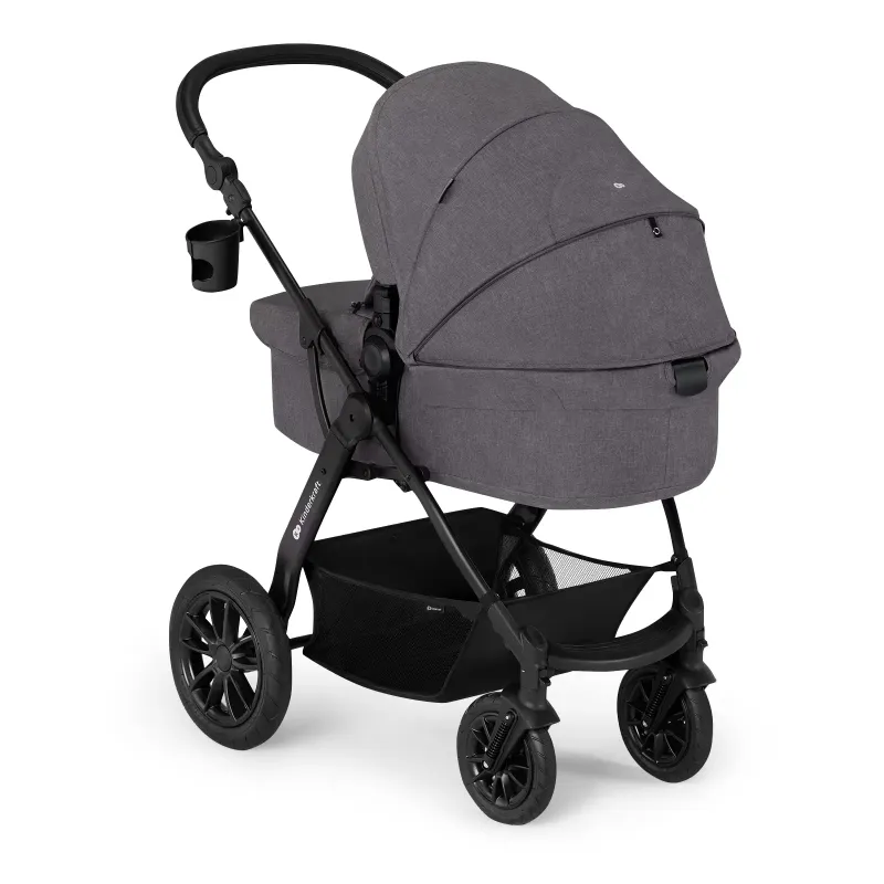 CĂRUCIOR MULTIFUNCTIONAL KINDERKRAFT XMOOV, 3 IN 1, DARK GREY