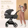 CĂRUCIOR KINDERKRAFT YOXI 3IN1 (MINK PRO) MOON GREY