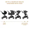 CĂRUCIOR KINDERKRAFT YOXI 3IN1 (MINK PRO) MOON GREY