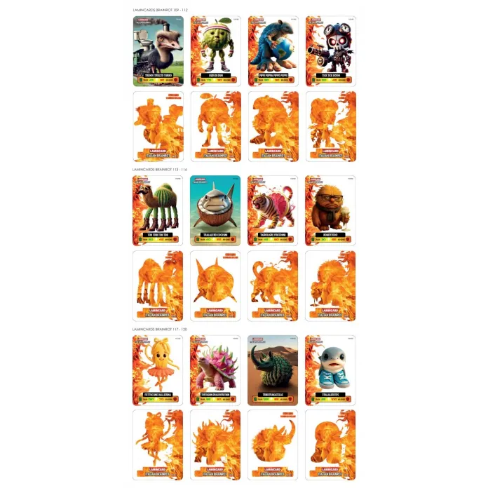 LAMINCARD ITALIAN BRAINROT