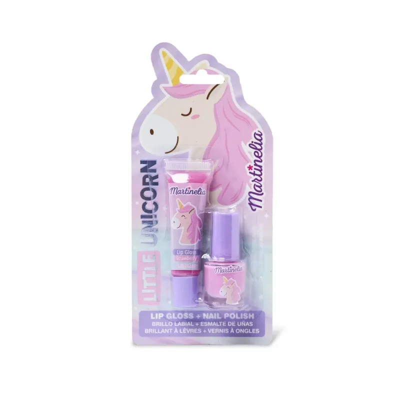 MARTINELIA LITTLE UNICORN SET LUCIU DE BUZE ȘI LAC DE UNGHII