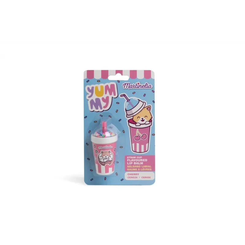 MARTINELIA YUMMY BALSAM DE BUZE IN FORMA DE PAHAR CU PAI