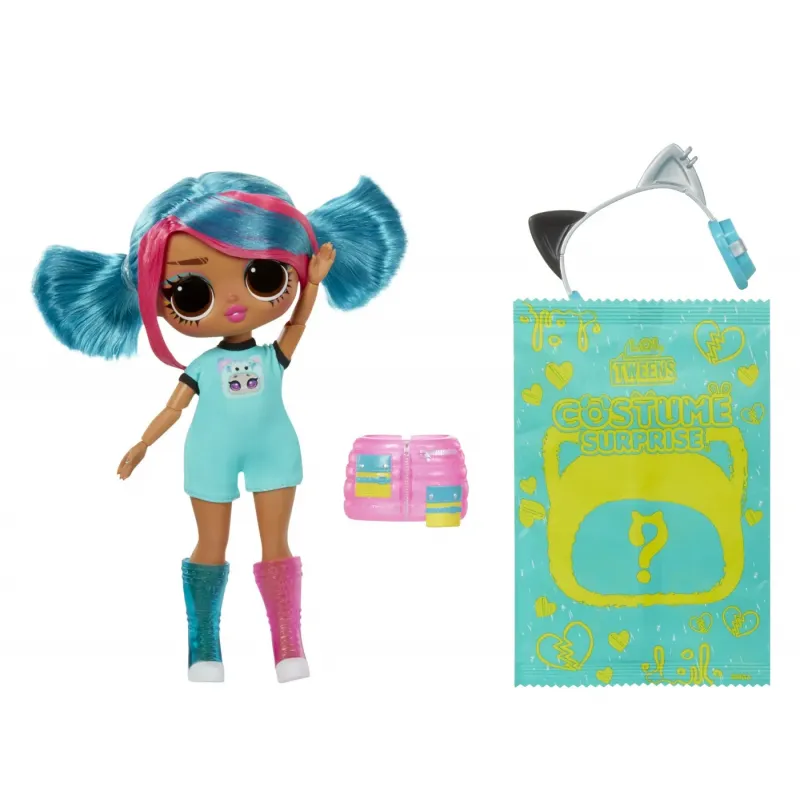 L.O.L. SURPRISE! TWEENS COSTUME SURPRISE PAPUSA EMMA EMO