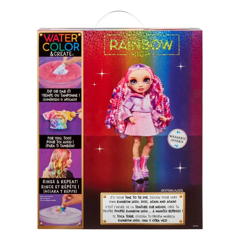 RAINBOW HIGH WATERCOLOR CREATE PAPUSA OCHI MOV
