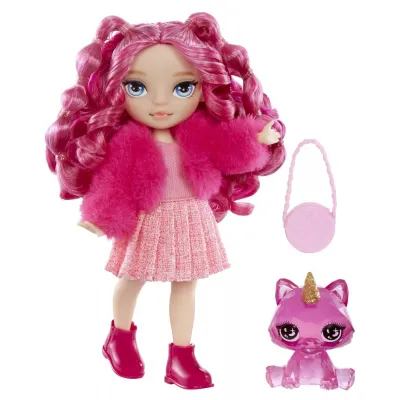 RAINBOW HIGH LITTLES PAPUSA MAGENTA MONROE
