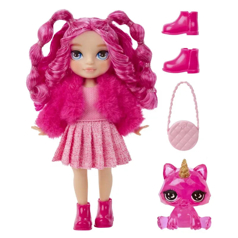 RAINBOW HIGH LITTLES PAPUSA MAGENTA MONROE