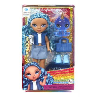 RAINBOW HIGH LITTLES PAPUSA SAPPHIRE BRADSHAW
