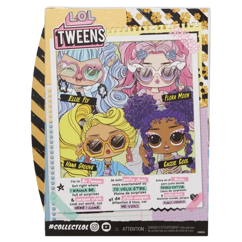 L.O.L. SURPRISE! TWEENS PAPUSA FASHIONISTA HANA GROOVE CU SURPRIZE