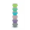 SET 6 RECIPIENTE SILICON SNAP&GO, MELII, 59 ML