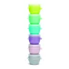SET 6 RECIPIENTE SILICON SNAP&GO, MELII, 59 ML