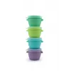 SET 4 Recipiente din silicon - Snap & Go - MELII - 4 x 177ml