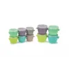 SET 10 recipiente SNAP&GO - MELII (6 x 59ml + 4 x 118ml)