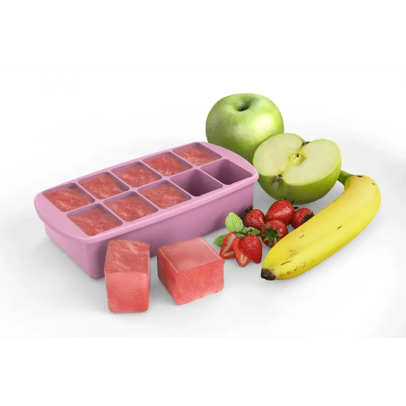 RECIPIENT REFRIGERARE HRANA BEBE, MELII, ROZ 59 ML X 10 CUB