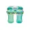 SET 2 Cani cu pai abacus, MELII - Albastru si Verde
