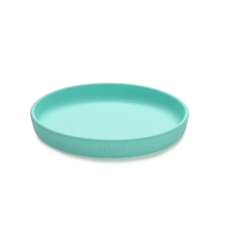 SET 3 RECIPIENTE SILICON HRANA BEBE, MELII, BLUE&LIME&MINT