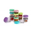 SET 12 RECIPIENT STICLA PENTRU HRANA BEBE, MELII, 6*59 ML + 6*118 ML