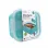 RECIPIENT STICLA 740 ML CU HUSA ANTIDERAPANTA SILICON MELII BLUE